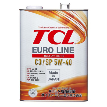 TCL Euro Line SP ACEA C3, 5W-40, (1 л.)