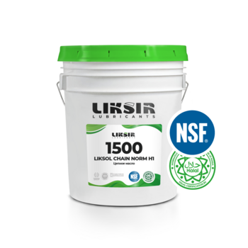 Цепное масло с пищевым допуском LIKSOL CHAIN&nbsp;NORM 1500 H1