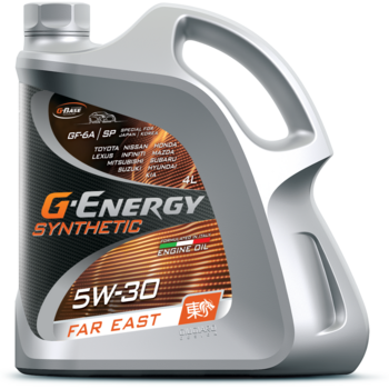 GAZPROMNEFT G-Energy Synthetic Far East 5W-30 (4 l.)
