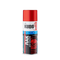 Лак для тонировки фонарей KUDO (520 мл.) ЧЁРНЫЙ
