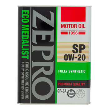 ZEPRO ECO MEDALIST FS SP/GF-6A 0W-20 (4 л.)