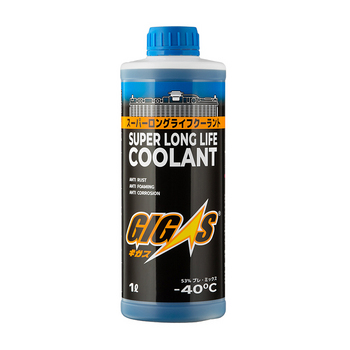 Антифриз GIGAS SUPER LONG LIFE COOLANT -40 BLUE, синий, (1 л.)