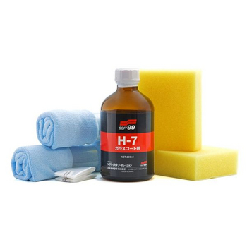 Покрытие для кузова жидкое стекло Soft99 H-7, (200 мл.)