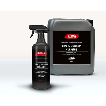 TIRE & RUBBER CLEANER - Очиститель шин, резиновых деталей и пластика 1 л