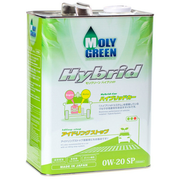 MOLY GREEN HYBRID 0W-20 SP (4 л.)