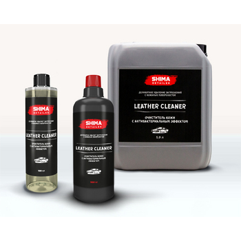 SHIMA DETAILER LEATHER CLEANER - Очиститель кожи с антибактериальным эффектом