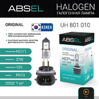 Лампа галогенная ABSEL H27W/1 (880) PG13 12V 27W ORIGINAL