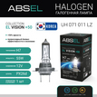 Лампа галогенная ABSEL H7 PX26d 12V 55W EL VISION +50