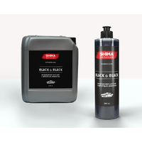 SHIMA DETAILER BLACK & BLACK - Кондиционер для шин с бархатным эффектом
