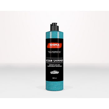 SHIMA DETAILER OCEAN SHIMMER - Шиммер для шин с бирюзовым мерцанием