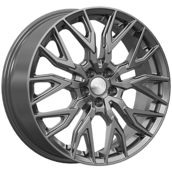 Литые диски EXEED TLX Эльба (КЛ1071) 7xR18 5x108 DIA65.1 ET36 графит