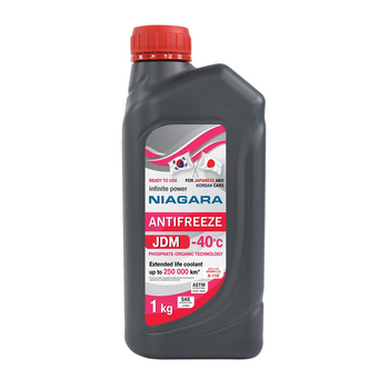 Антифриз NIAGARA JDM розовый (-40)  1 кг